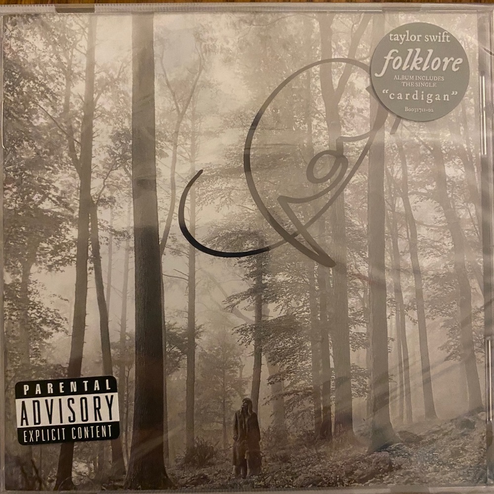 Taylor Swift autographed CD Folklore